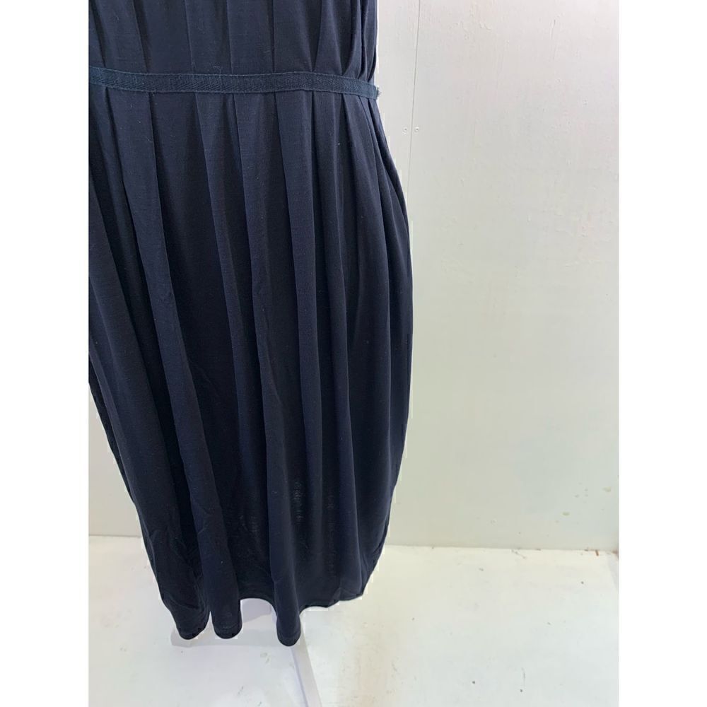 Rodier Navy Lyocell Dress Size 6 - Picture 7 of 12
